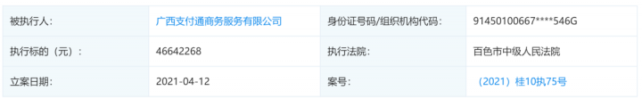 这家支付公司经营异常,超1亿股权被冻结(图3) 这家支付公司经营异常,超1亿股权被冻结(图3)