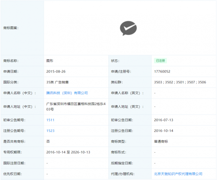 腾讯输了！这个“倒置微信支付”商标依然有效(图2)